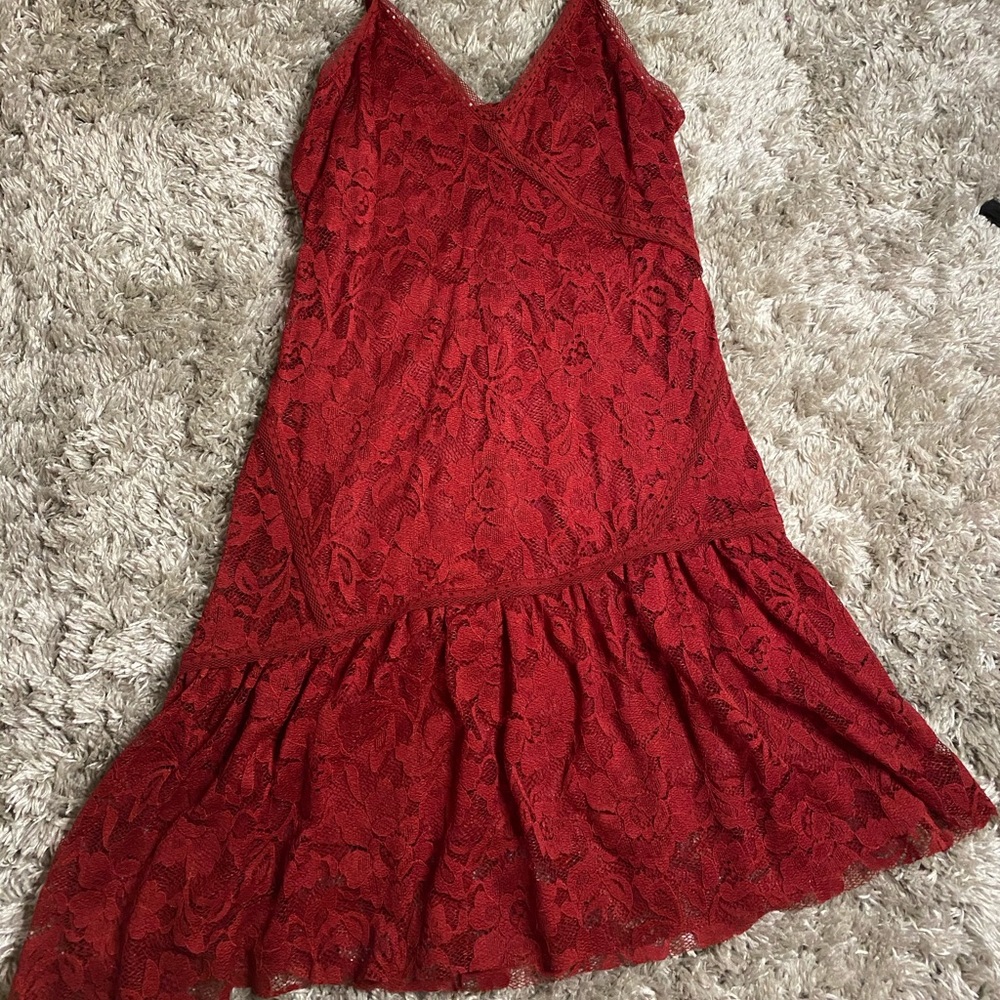 New w/ Tag Express Red Cocktail Dress